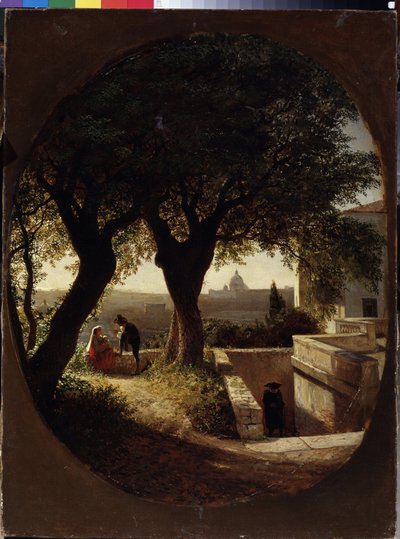 Near Rome by Lef Feliksovich Lagorio