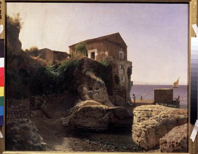 On the Capri Island, Fisherman House by Lef Feliksovich Lagorio