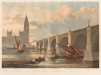 New Westminster Bridge, Designed by P. N. Page by Leighton Brothers