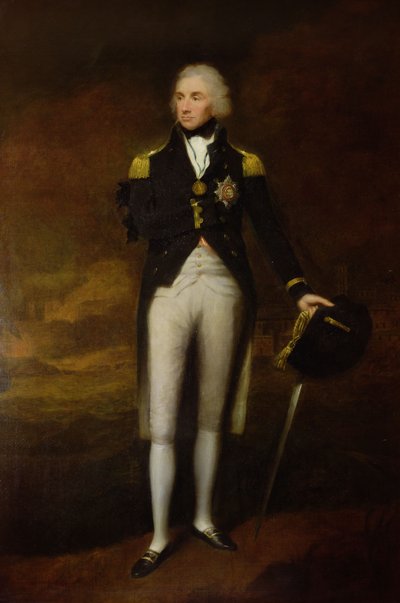 Portrait of Admiral Viscount Nelson (1758-1805) by Lemuel Francis Abbott