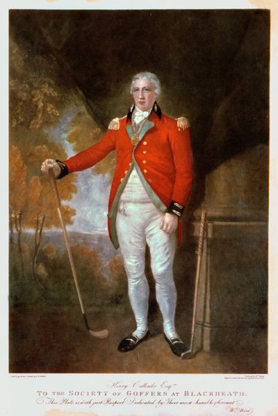 Portrait of Henry Callender, Engraved by Walter Alfred Cox by Lemuel Francis Abbott