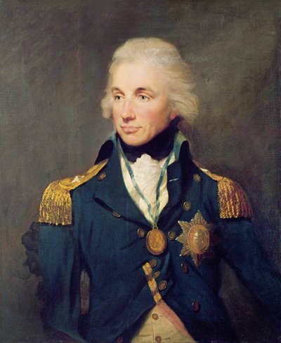 Portrait of Horatio Nelson (1758-1805), Viscount Nelson by Lemuel Francis Abbott