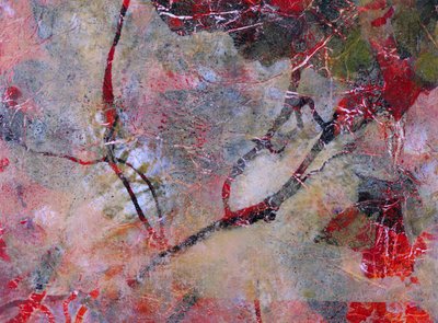 Organic Red Strands by Lena Ru