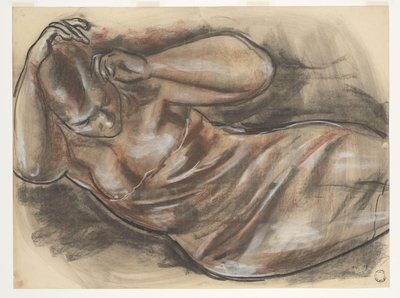 Reclining Nude by Leo Gestel (signed by artist)