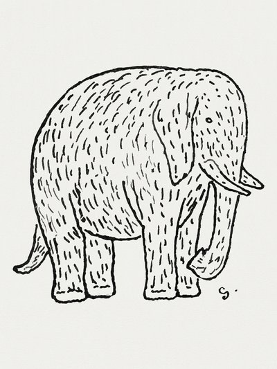 Elephant by Leo Gestel