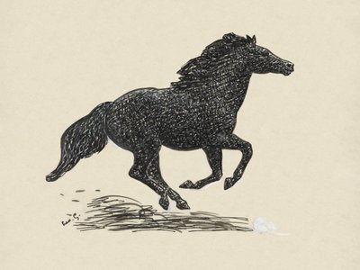 Galloping Horse (1891–1941) by Leo Gestel