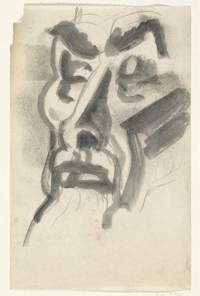 Portrait of Jan Toorop by Leo Gestel