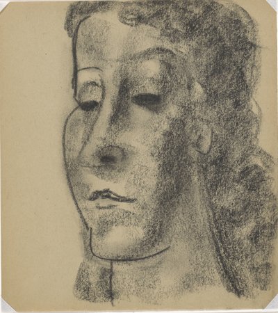 Portrait of a Woman Three-Quarter to the Left by Leo Gestel