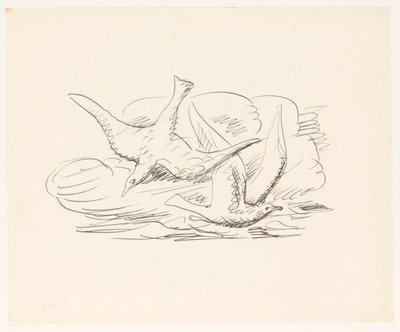 Two Seagulls by Leo Gestel