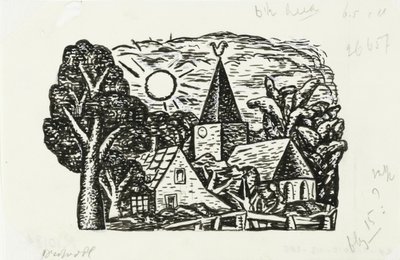 Vignette for Biography of Gestel by Prof. W. van der Pluym by Leo Gestel