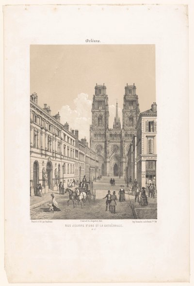 View of Rue Jeanne d