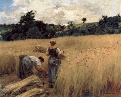 Reapers by Leon Augustin Lhermitte