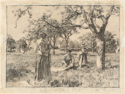 Spring by Leon Augustin Lhermitte