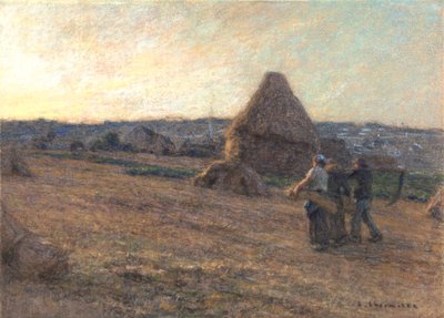 The Return of the Harvesters by Leon Augustin Lhermitte