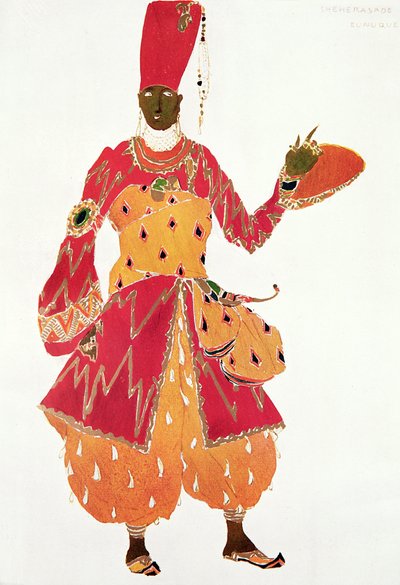 A Eunuch, from the ballet 