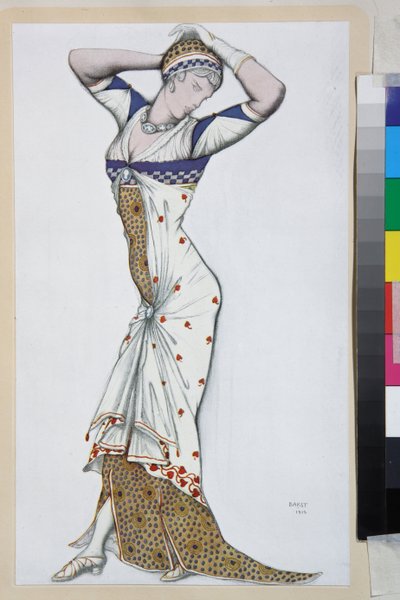 Design of a Modern Dress by Leon Bakst