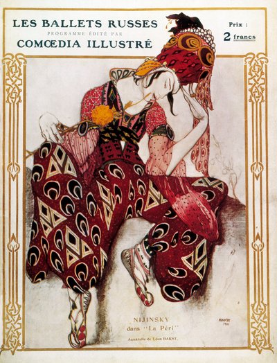 Costume Design for Nijinsky in the Ballet 