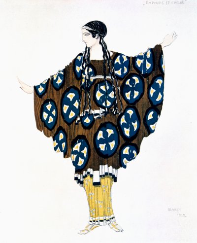 Costume Design for a Ballets Russes Production of Ravel