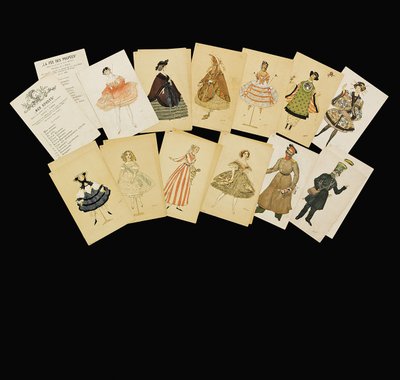 Costume designs from 
