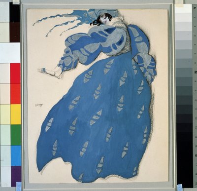 Costume for the ballet "Les dames de bonne humeur" by Leon Bakst