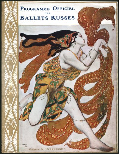 Costume of Bacchante for a Representation of the Ballets Russes in 1911 by Leon Bakst
