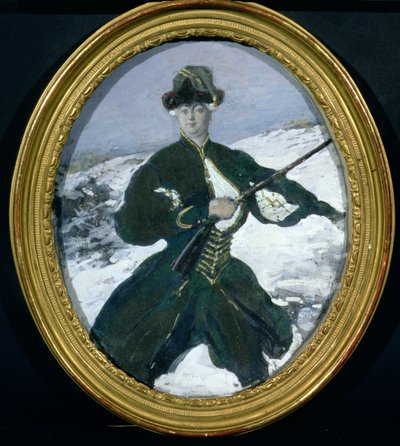Empress Elizabeth (1709-61) Hunting by Leon Bakst