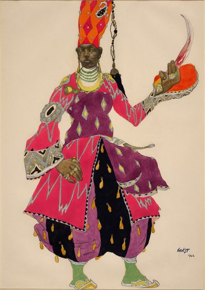Eunuch Costume for the ballet 