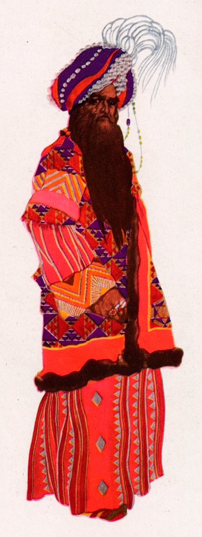 Le Sultan Samarcande by Leon Bakst
