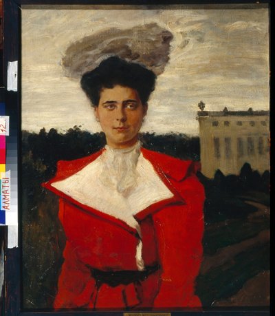 Portrait of Grand Duchess Elena Vladimirovna of Russia (1882-1957) by Leon Bakst
