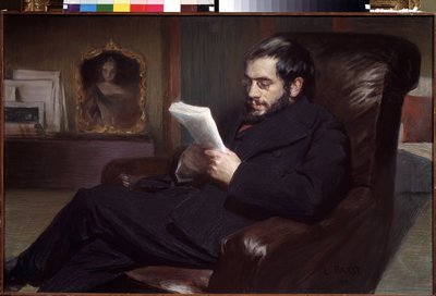 Portrait of the Artist Alexander Benois by Leon Bakst