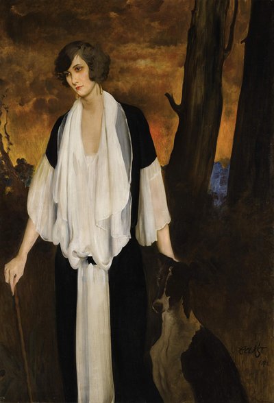 Portrait of Rachel Strong, the Future Countess Henri de Boisgelin by Leon Bakst