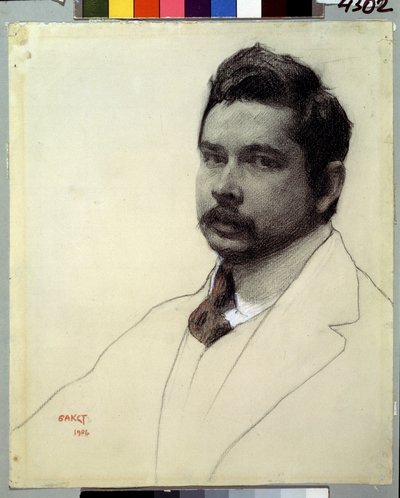 Portrait of the Artist Konstantin Somov by Leon Bakst