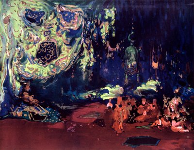 Set Design for the Ballet Scheherazade, c1913 by Leon Bakst