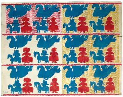 Textile Design, Early 20th Century by Leon Bakst