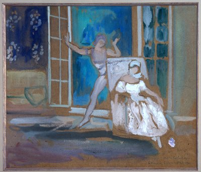 Vaslav Nijinski and Tamara Karsavina in the Ballet 