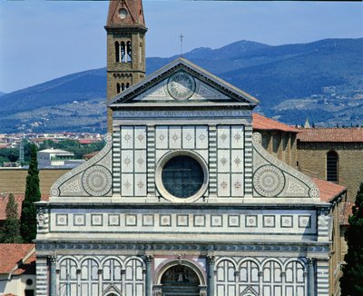 View of Santa Maria Novella, c.1450-70 by Leon Battista Alberti