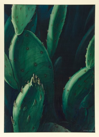 Emeralds (Cactus) by Leon Carroll