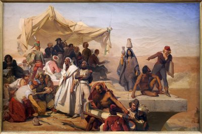 The expedition of Egypt under the orders of Bonaparte (Napoleon) by Léon Cogniet