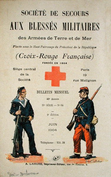 Cover of the monthly bulletin of the 