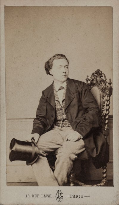 Portrait of the Composer Louis Diémer, 1843-1919, c. 1875 by Leon Cremiere