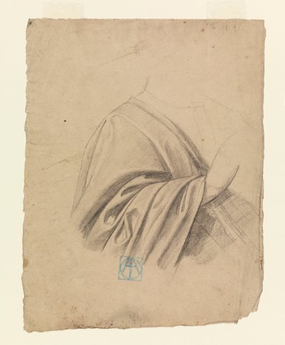 Drapery Study by Leon Dabo