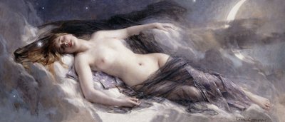 Luna by Leon Francois Comerre