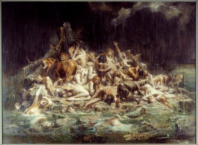The Deluge by Leon Francois Comerre