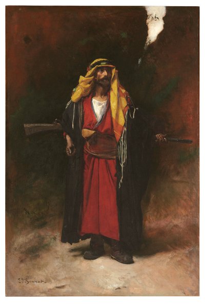 An Arab Guard by Leon Joseph Florentin Bonnat