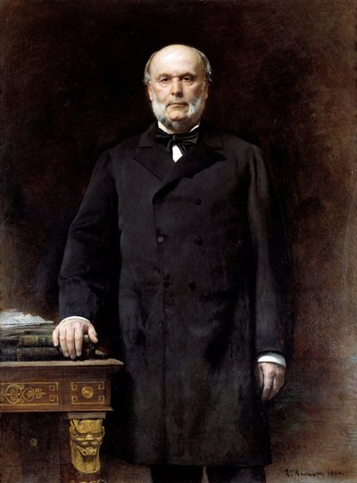 Portrait of Jules Grevy, President of the Republic by Leon Joseph Florentin Bonnat