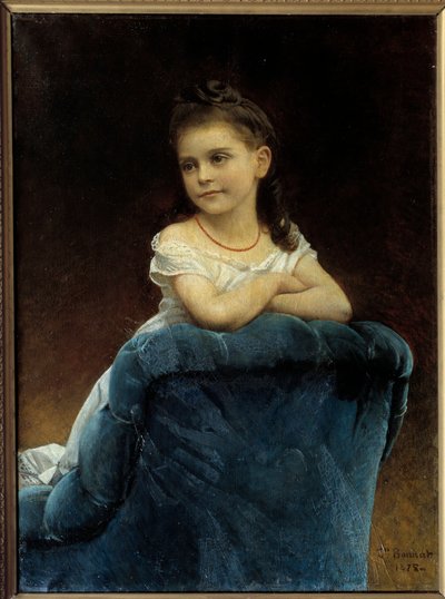 Portrait of Miss Franchetti by Leon Joseph Florentin Bonnat