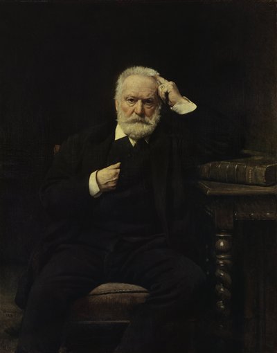 Portrait of Victor Hugo, 1879 by Leon Joseph Florentin Bonnat