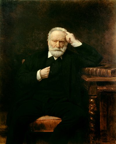 Portrait of the French writer Victor Hugo by Leon Joseph Florentin Bonnat
