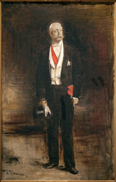 Sketch for the Portrait of President Felix Faure by Leon Joseph Florentin Bonnat