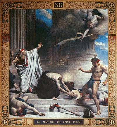 The Martyrdom of St. Denis by Leon Joseph Florentin Bonnat